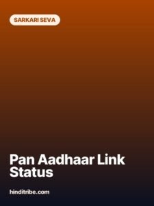 pan aadhaar link status story poster 3